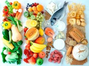 Healthy food for shoulder arthrosis