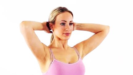 Therapeutic gymnastics - Method of treatment of osteochondrosis of the neck